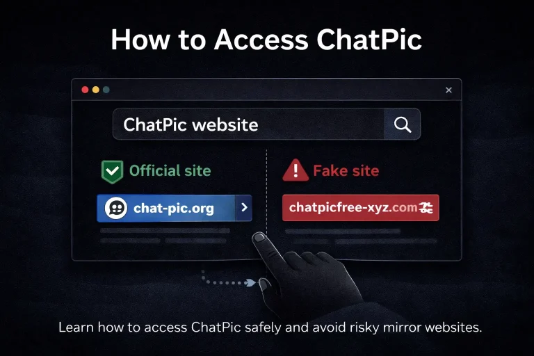 How to Access ChatPic Errors, Mirrors and Safety