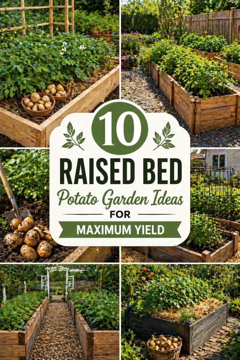 10 Raised Bed Potato Garden Ideas for Maximum Yield