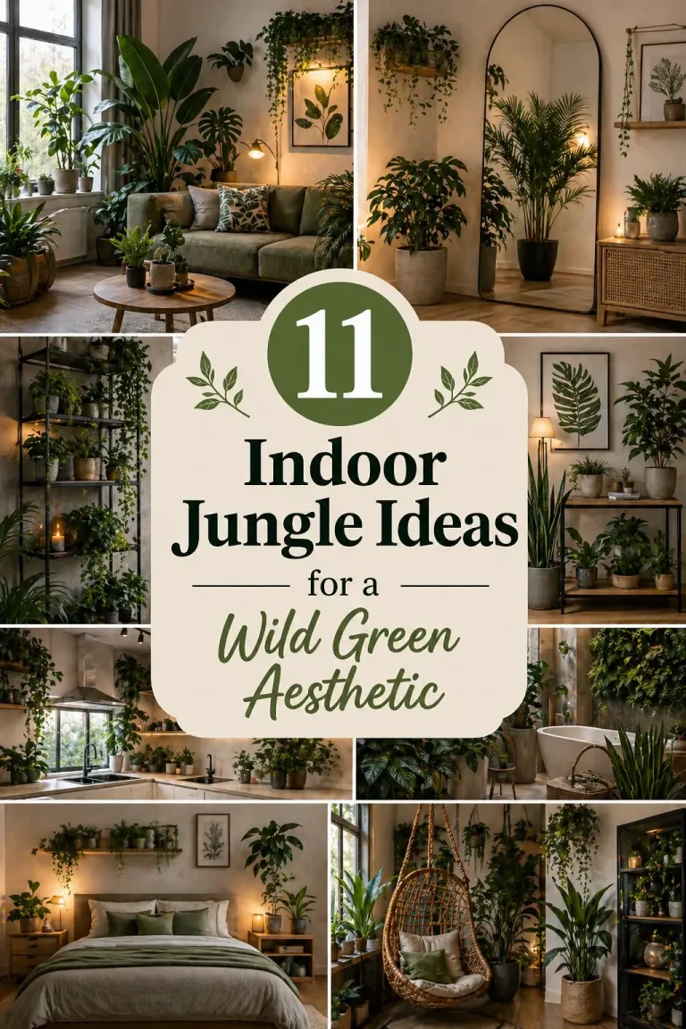 11 Indoor Jungle Ideas for a Wild Green Aesthetic