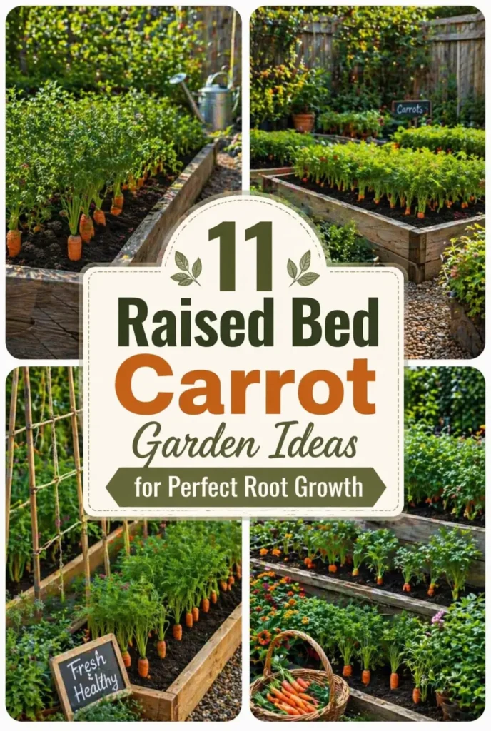 11 Raised Bed Carrot Garden Ideas for Perfect Root Growth