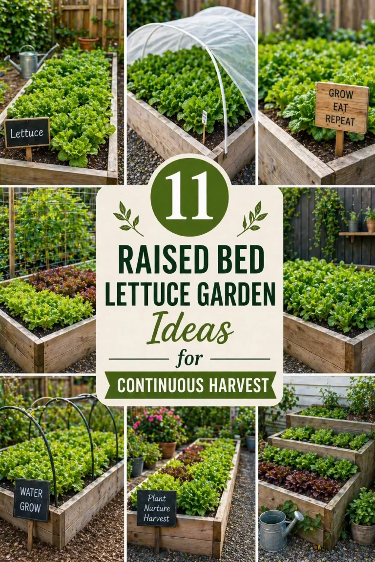 11 Raised Bed Lettuce Garden Ideas for Continuous Harvest
