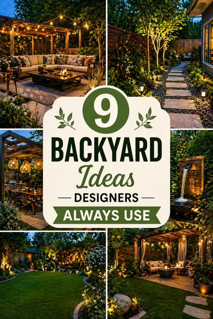 9 Backyard Ideas Designers Always Use