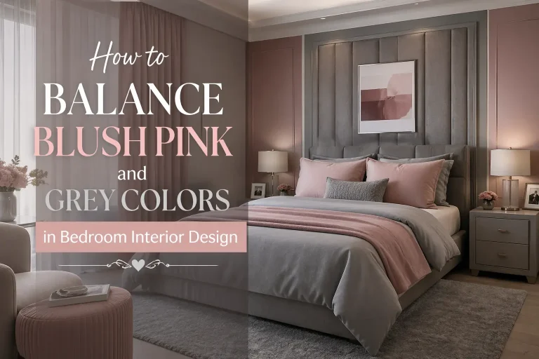 9 Blush Pink & Grey Bedroom Ideas for a Cozy Aesthetic
