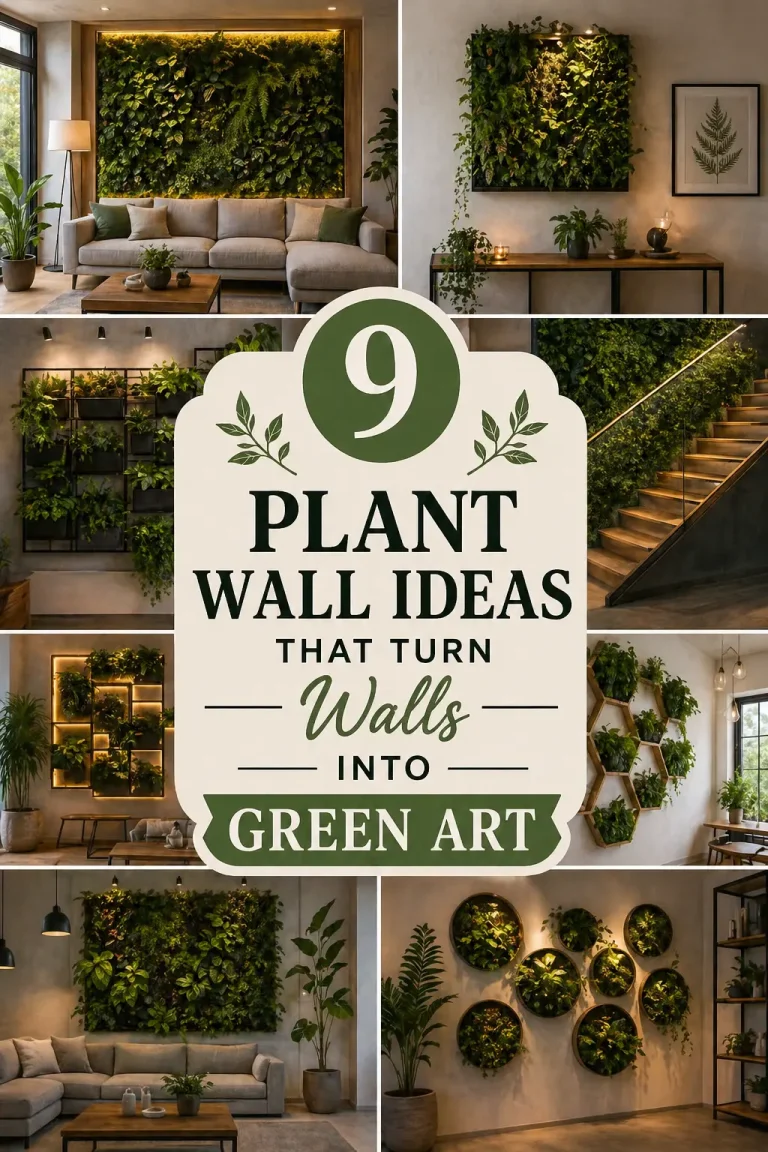 9 Plant Wall Ideas That Turn Walls into Green Art