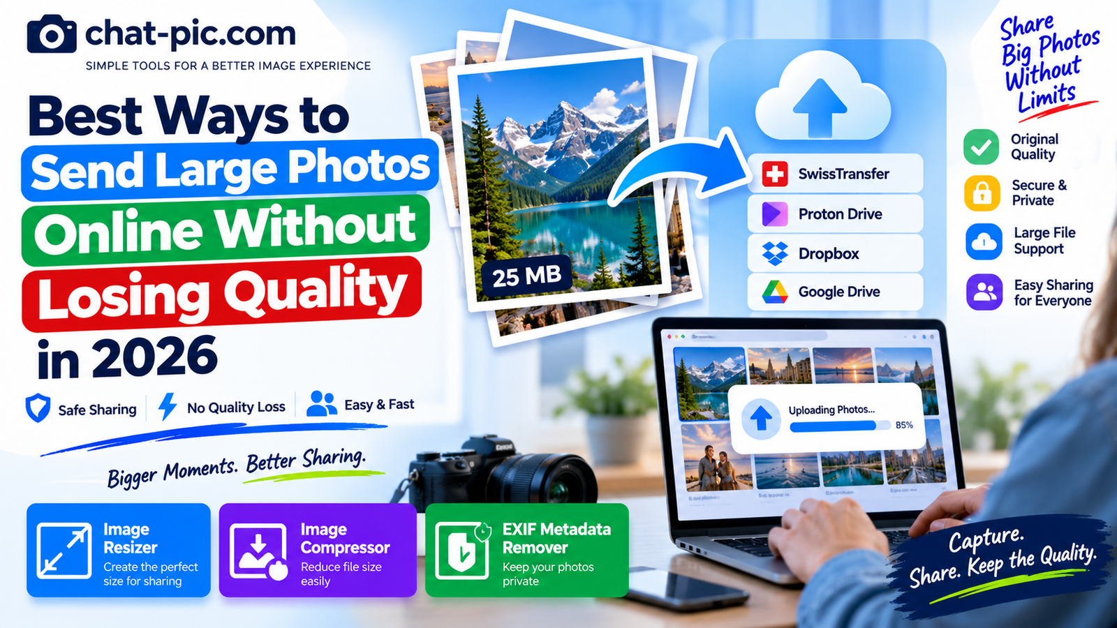 Best Ways to Send Large Photos Without Losing Quality in 2026