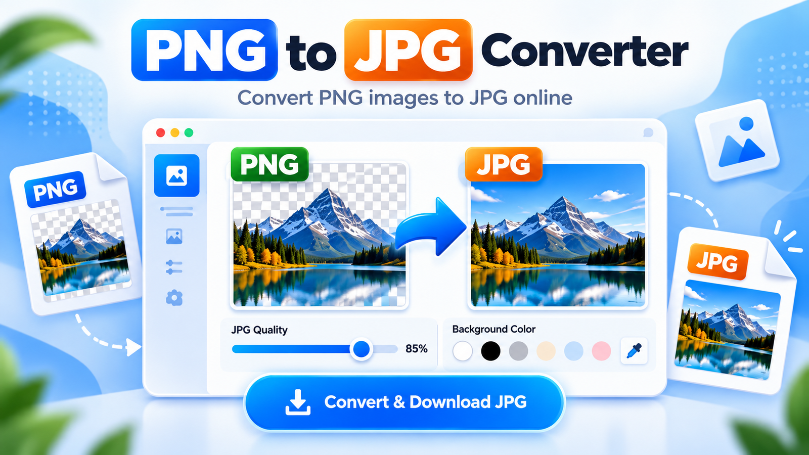 PNG to JPG Converter